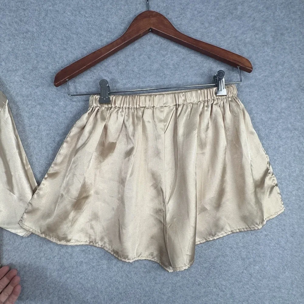 Victoria's Secret Vintage Green Shirt Shirt Sleep‎ Set Size M